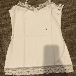 Express White Lace Camisole size S NWT